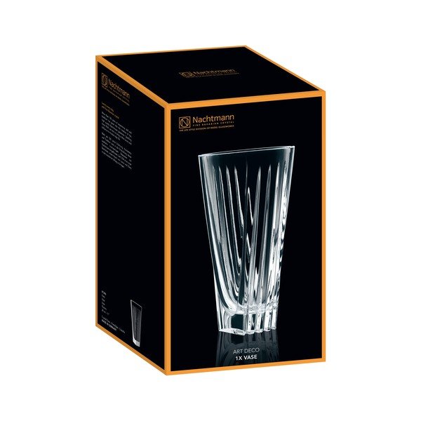 Váza z křišťálového skla Nachtmann Art Deco, výška 28 cm-image-3