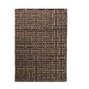 Must käsitsi kootud džuudiseguga vaip 120x170 cm Meander Jute - Flair Rugs