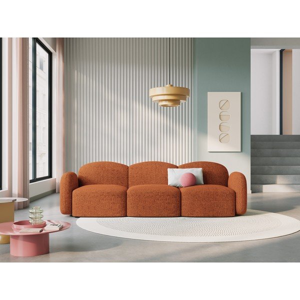 Oranž diivan 272 cm Blair - Micadoni Home-image-1