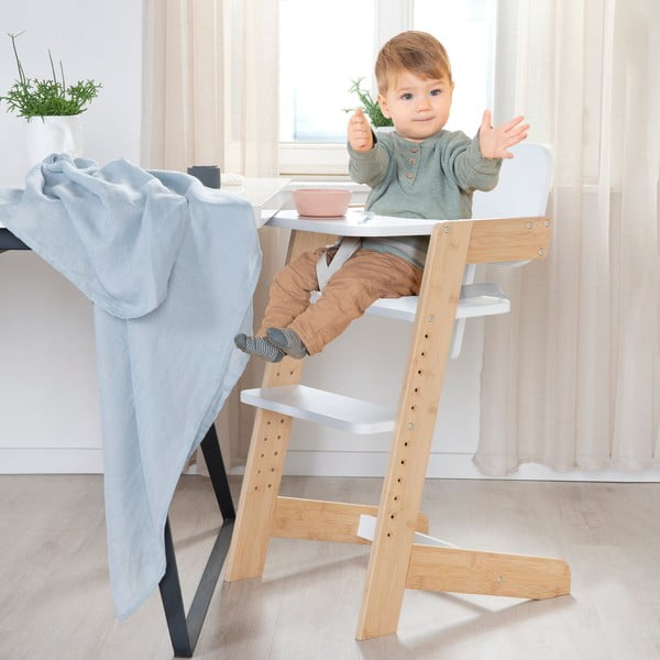 Valge söögitool Nature UP - Roba-image-4