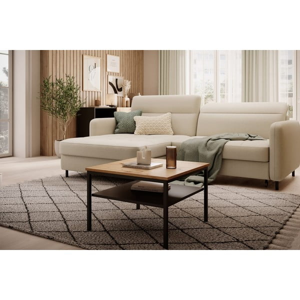 Beež sametist lahtikäiv/sahtliga nurgadiivan (vasak nurk/lamamisosaga) Gomsi – ELTAP-image-3