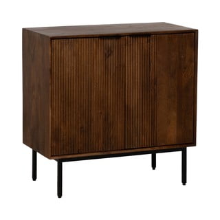 Pruun mangopuidust kapp 80x80x40 cm Sagara - Ixia