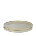 Beež taldrikud 2 tk komplektis kivist ø 20 cm Sand Grain - Mette Ditmer Denmark