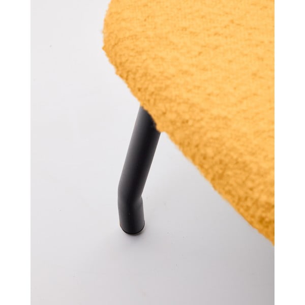 Sinepivärvi bukleekangast pink  Belina - Kave Home-image-3