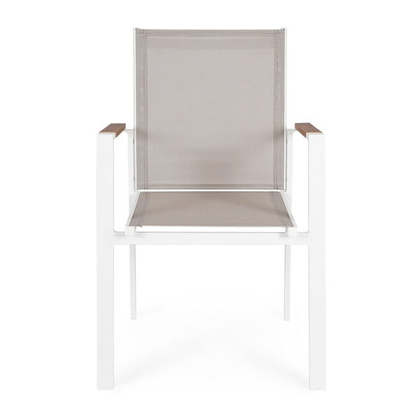 Valge metallist aiatool Heta - Bizzotto-image-1