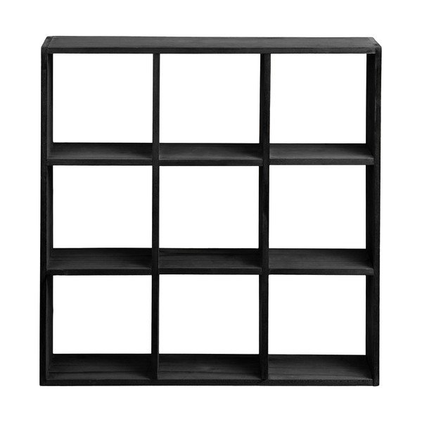 Mustast männipuidust astmeline riiul 46 cm Moss - House Nordic-image-3