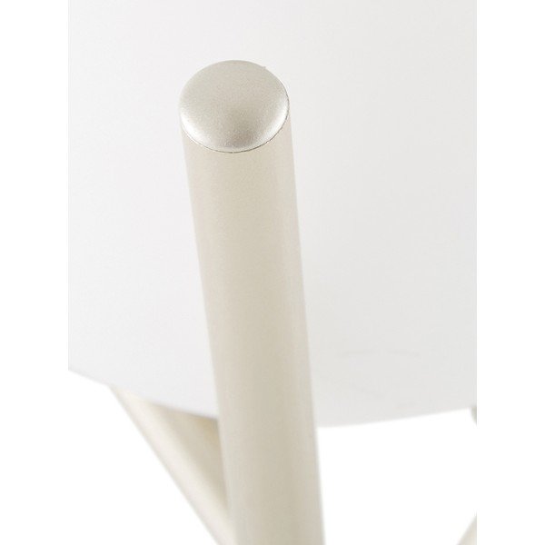 Valge klaasvarjuga laualamp , kõrgus 33 cm Erik - Westwing Collection-image-1