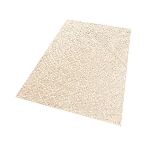 Kreemjas viskoosist vaip , 80 x 125 cm Iris - Mint Rugs-image-2