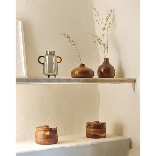 Akaatsia puidust kast Castalia - Kave Home-image-3
