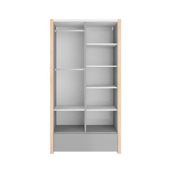 Hall kaheukseline riidekapp Pinette - BELLAMY-image-3