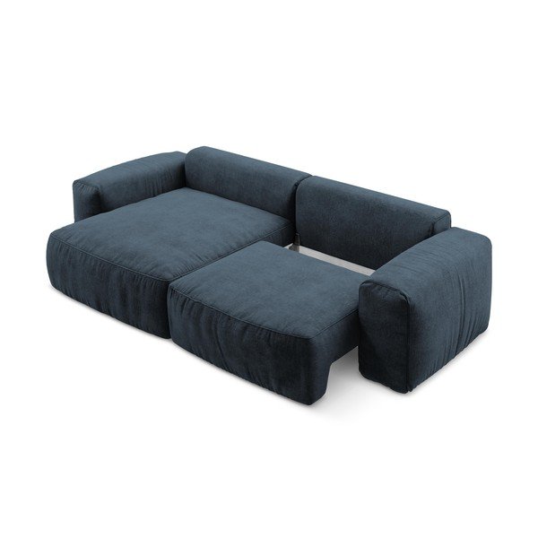 Tumesinine šenill-nurgadiivanvoodi (vasak nurk/diivanvoodiga) Kuki - Makamii-image-4