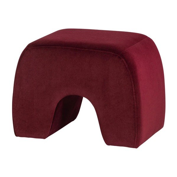 Burgundiapunane sametist tool Lucen - WOOOD-image-3