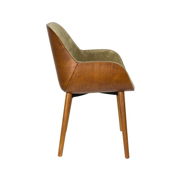 Roheline polsterdatud söögitool käetugedega Taylor - Dutchbone-image-3