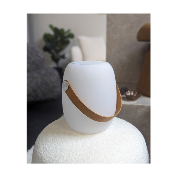 Kaasaskantav LED välisvalgusti koos taimeri ja USB-kõlariga ø 18 cm Cardiff - House Nordic-image-1