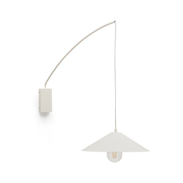 Kreem seinavalgusti ø 35 cm Kally - Kave Home-image-4