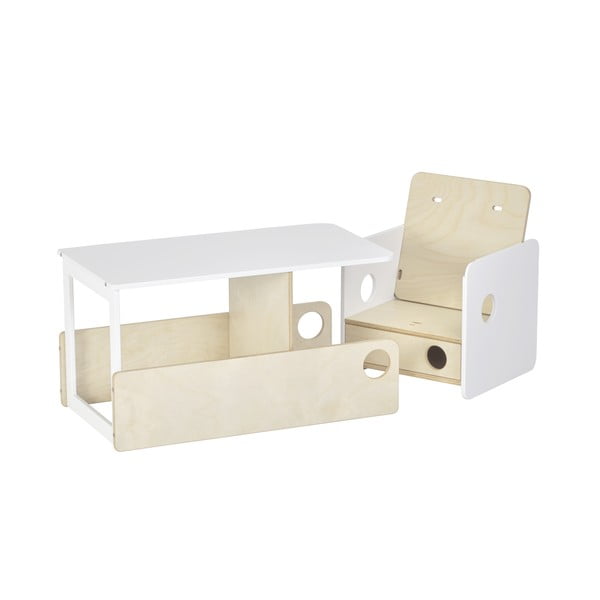 Valge  söögitool Nuun - Kave Home-image-4