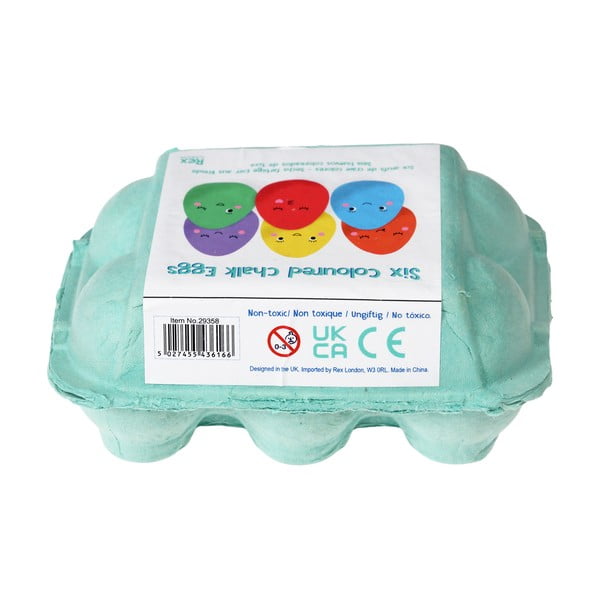 Värvilised kriidid komplektis Eggs - Rex London-image-2