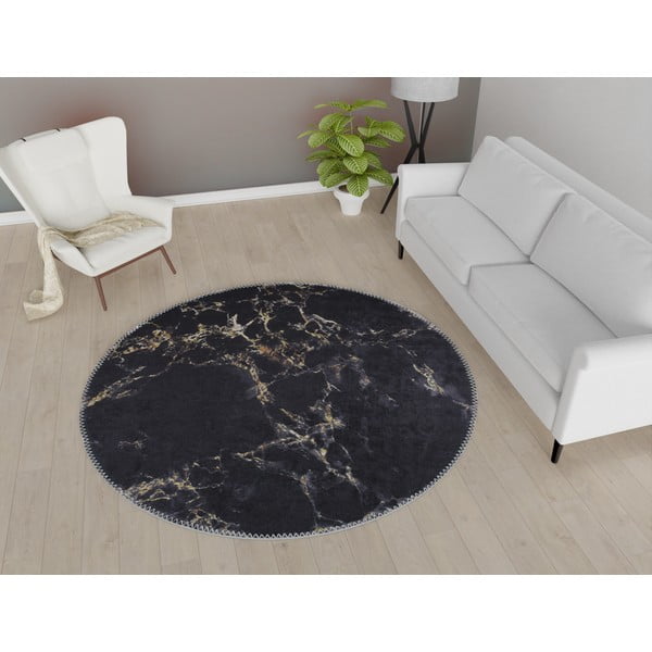 Hall ümmargune vaip ø 80 cm - Vitaus-image-1