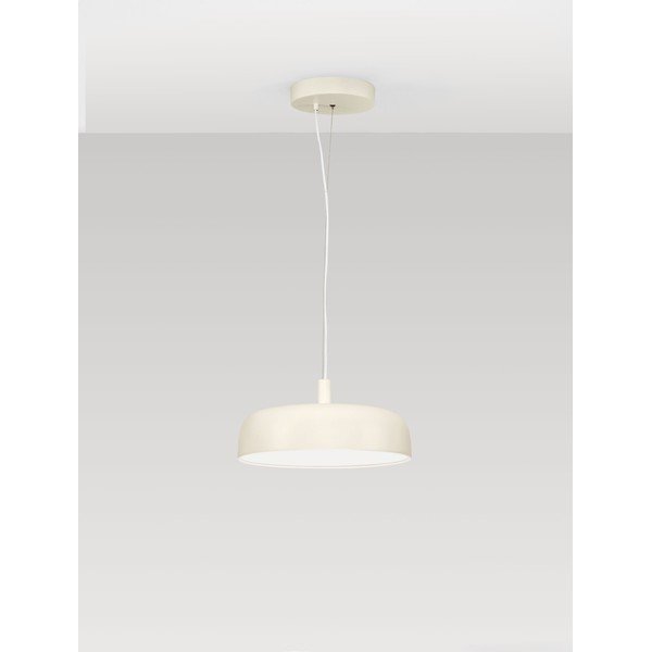 Kreemjas alumiiniumist hämardatav LED-rippvalgusti ø 40 cm Noelia - Nova Luce-image-3