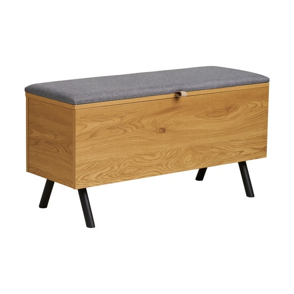 Tammepuidu imitatsiooniga kirst 92x48x33 cm Barco – House Nordic-image-4