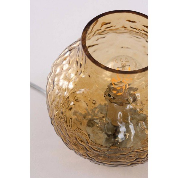 Merevaigukollane klaasist laualamp (kõrgus 15 cm) Breen - Jotex-image-3