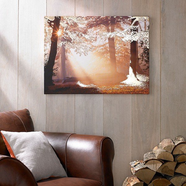 Maal, 80 x 60 cm Metallic Forest - Graham & Brown-image-1