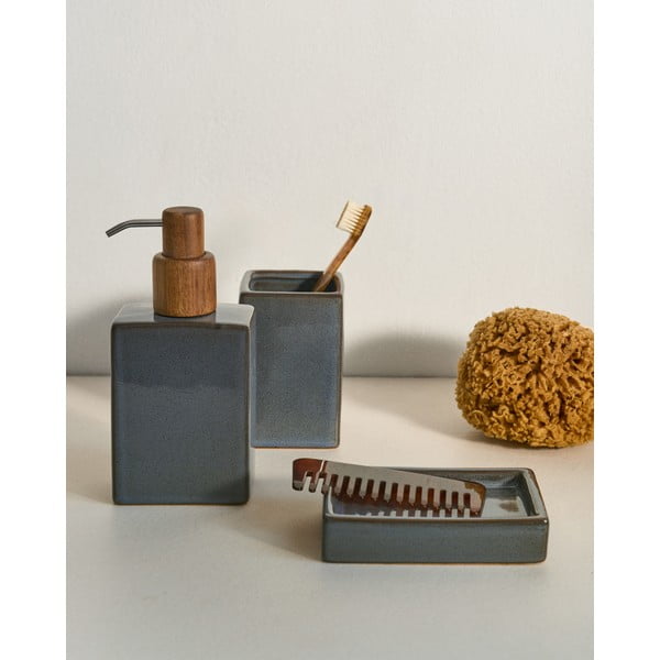 Tumesinine keraamiline seebidosaator Silvet - Kave Home-image-2