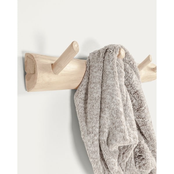 Tiikpuidust seinariiul 63 cm Gaillech - Kave Home-image-2