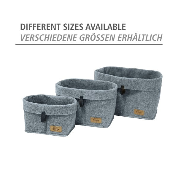 Hall tekstiilist organiseerija Vilt, 18 x 12 cm Feli - Wenko-image-3