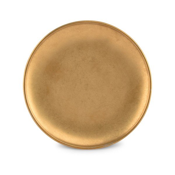 Kuldse värvi magustoidu metalltaldrik ø 17 cm Serve - BonBistro