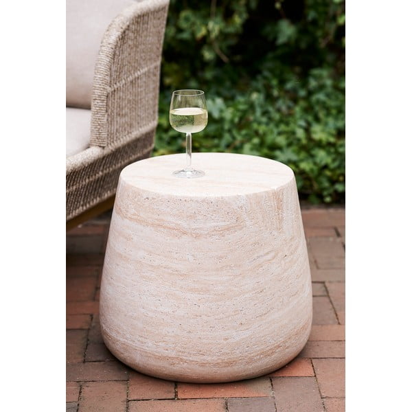 Kivikeraamikast ümmargune hoiulaud ø 47,5 cm Bonn - House Nordic-image-2