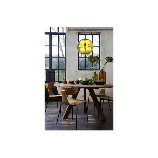 Söögilaud, mis on valmistatud jalakasepuidust, ⌀ 140 cm Tondo - BePureHome-image-4