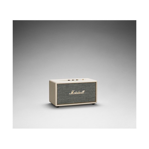 Krémově bílý reproduktor s Bluetooth připojením Marshall Stanmore Multi-room-image-3