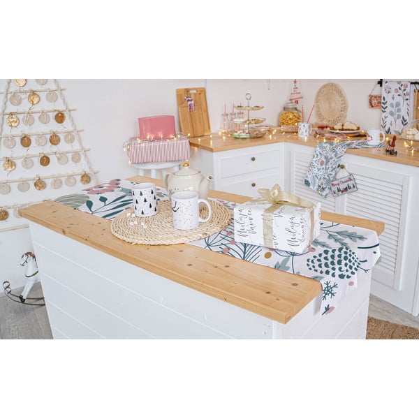 Jõululaua puuvillane linik 140x40 cm Pastel Christmas - Butter Kings-image-1