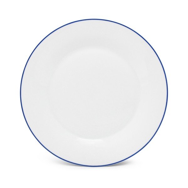 Valge portselantaldrik ø 27 cm Basic White - BonBistro
