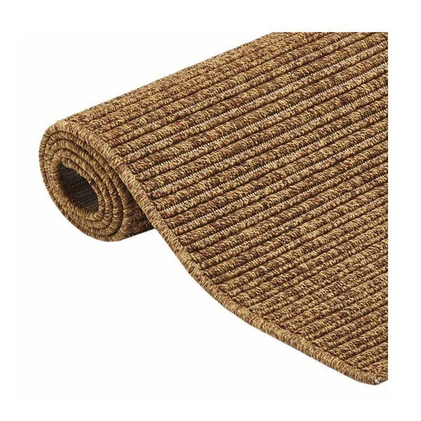Pruun välitingimustes kasutatav vaip , 200 x 285 cm Plain - Floorita-image-2
