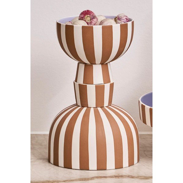 Pruun kivikeraamiline serveerimiskauss Toppu - OYOY Living Design-image-1