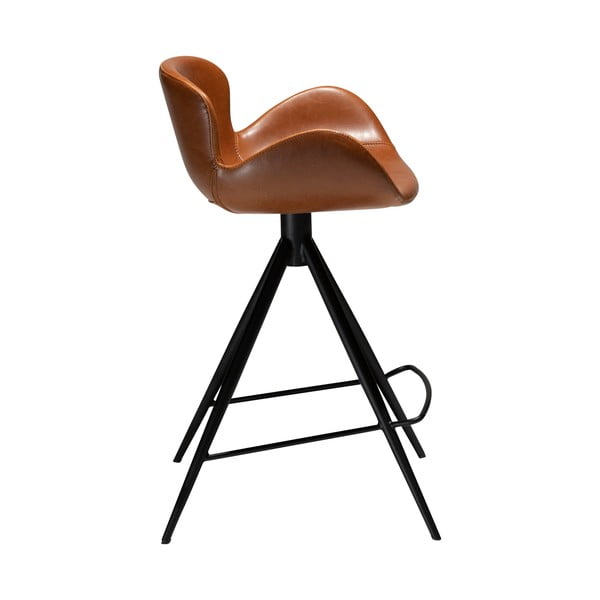 Konjaki pruun kunstnahast baaritool DAN-FORM Taani , kõrgus 87 cm Gaia - DAN-FORM Denmark-image-4