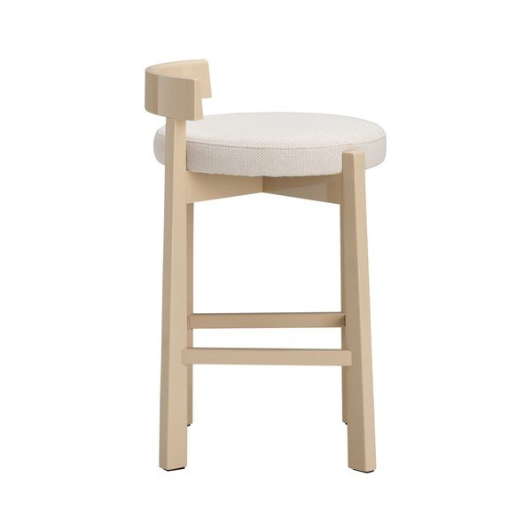 Beež polsterdatud baaritool (istme kõrgus 66 cm) Hugg - Ellos Home-image-3