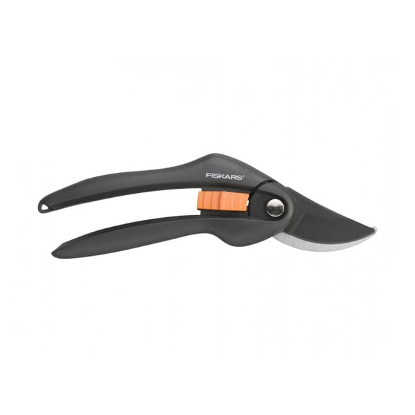 Černé kovové dvoučepelové ruční nůžky Fiskars Singlestep