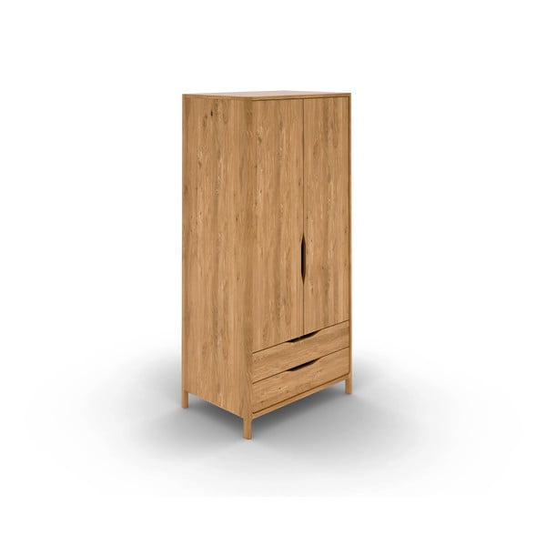 Tammepuidust riidekapp 96x188 cm Twig - The Beds-image-2