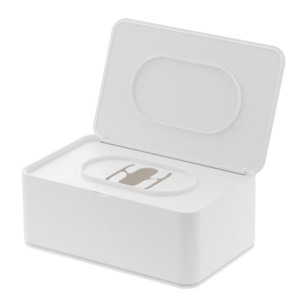 Valge kast märgade salvrätikute jaoks Smart - YAMAZAKI-image-2