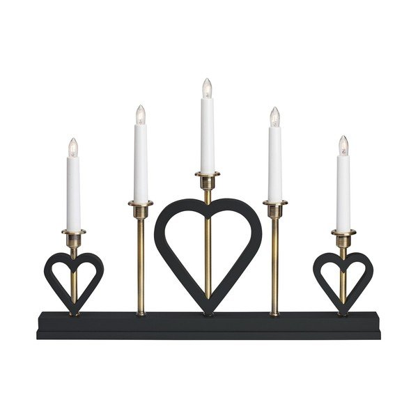 Must jõulumotiividega valguskaunistus Melissa - Markslöjd