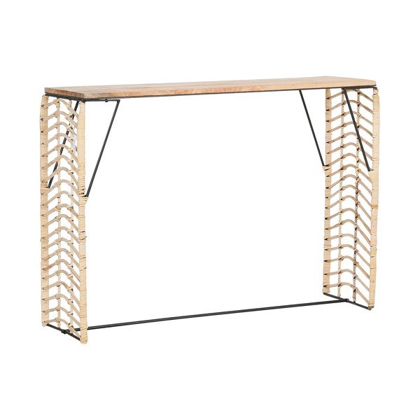 Naturaalset värvi konsoollaud 30x103 cm Monarque - Jardin d'Ulysse