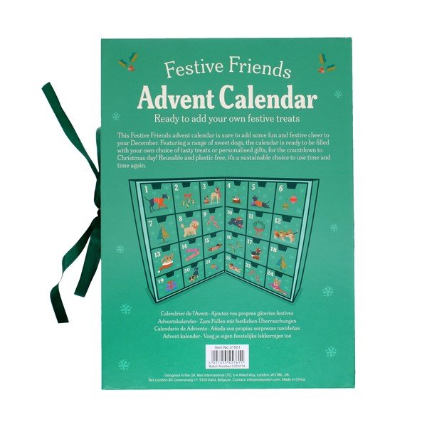 Advendikalender 37,5 cm Festive Friends - Rex London-image-4