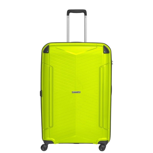 Limetkově zelený cestovní kufr Packenger, 109 l