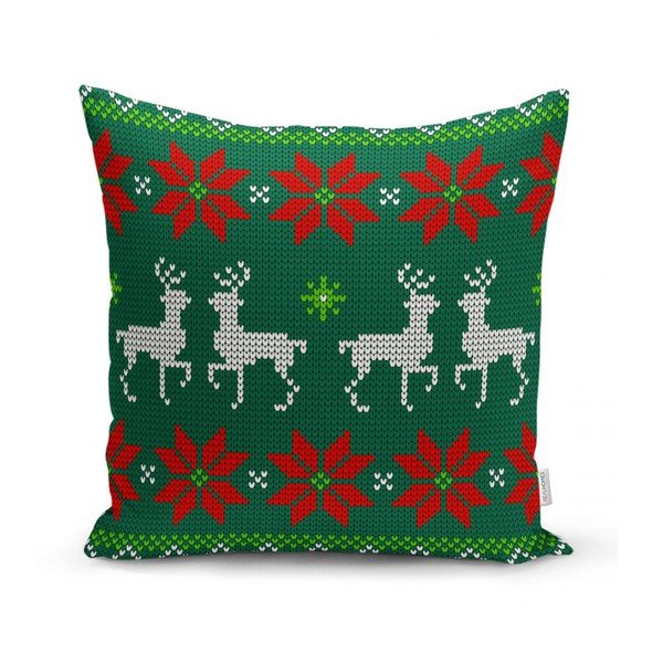 Komplekt 4 jõulupadjakatet ja lauajooksikut Merry Christmas - Minimalist Cushion Covers-image-2
