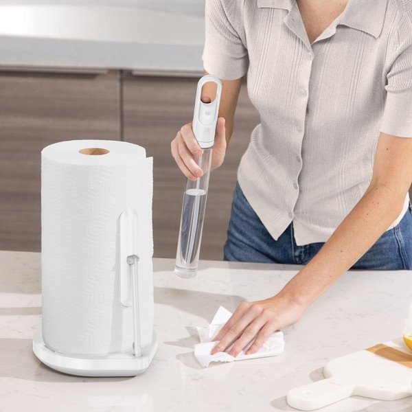 Valge teras majapidamispaberi stend – simplehuman-image-1