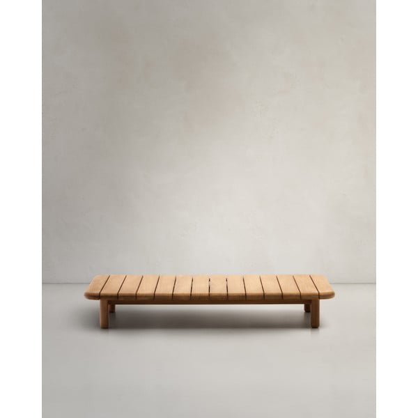 Tiikpuidust aialaud 70x140 cm Turqueta - Kave Home-image-1