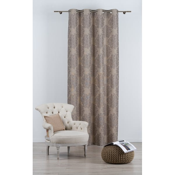 Hall-pruun kardin 140x245 cm Kansai - Mendola Fabrics-image-2